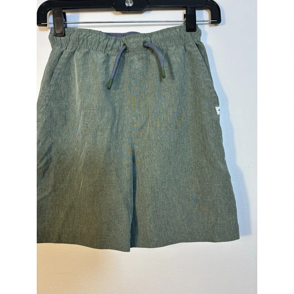 tommy bahama Lot Of 2 Shorts Boys 7/8‎ One Tan One Green Athletic